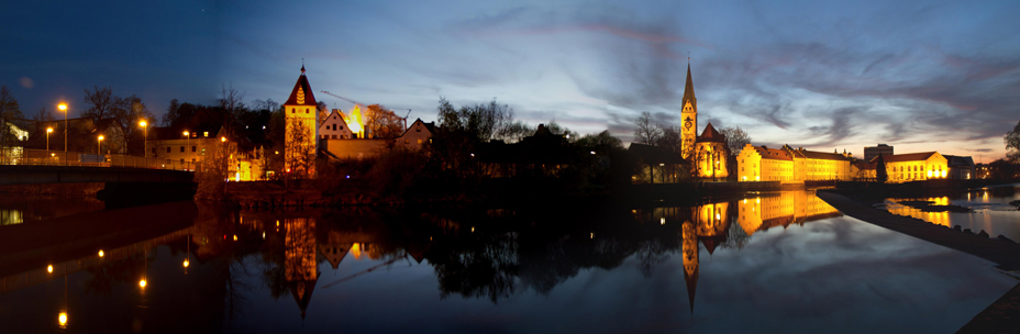 Kempten bei Nacht